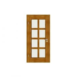 Armee Teak Wooden Door With 8 Glass Panels BAG004