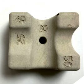 Cover Block With Middle Hole 20/25/40/50mm