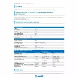 MAPEFILL GP IN Grout