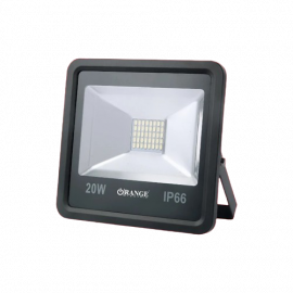 Orange LED 20W Outdoor Flood Light IP66 6500K 