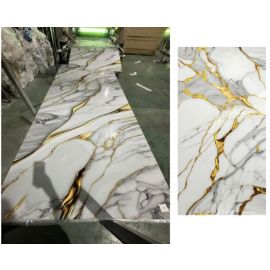 UV PVC Artificial Marble Tile Sheet design 1