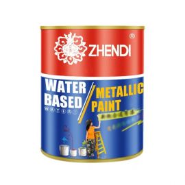 Water-Based anti-rust metallic paint for indoor outdoor