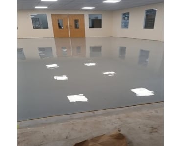 Completed Projects : 3mm self levelling epoxy - Shan Teas Pvt Ltd  - SL Enterprises 2025 