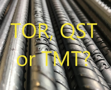 Are TOR, TMT and QST Steel Bars the same?
