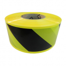 Barricade Tape  Black And Yellow 4" / 8"