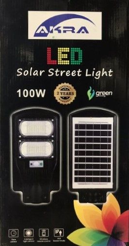 Akra LED Solar Street Light 100W