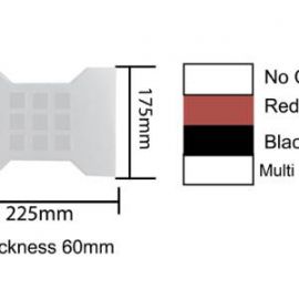 Mascons I-Paving 8.8 x 6.8 Dimensions