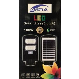 Akra LED Solar Street Light 100W