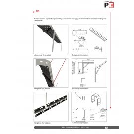 Powerlink Cable Tray Hanging Brackets 75mm x 50mm