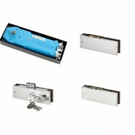 Tempered Glass Door Fittings Set