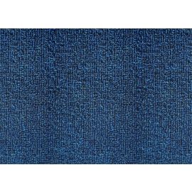Floor design blue loop pile carpet
