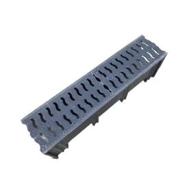 Fibre Plastic Water Drain with Grate