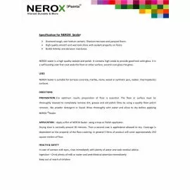 Nerox Paints Floor Sealers