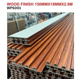 Fluted Wall Panel WPC Wood Grain Finish 9½ft x 6inch WPS001