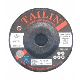 Tailin Metal Grinding Wheel 4 1/2"