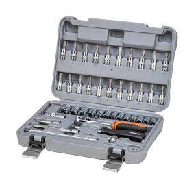 GROZ 0.25 inch 46 piece socket set