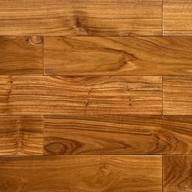 ICC Prefinished Teak Wood Flooring 400-600mm x 75mm