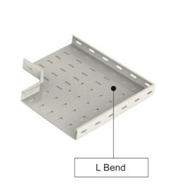 Powerlink Cable Tray Horizontal L Bend 100mm x 50mm