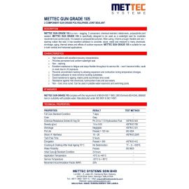 METLATEX SBR - Latex bonding agent data sheet image 1