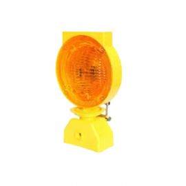 Protecto Solar Flashing Warning Light Yellow