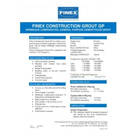 Finex Construction Grout GP