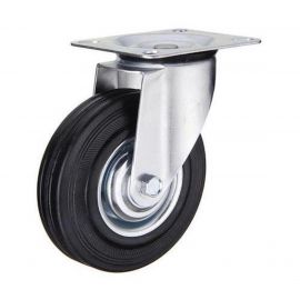 Rubber Caster Wheel Swivel 4 Inches
