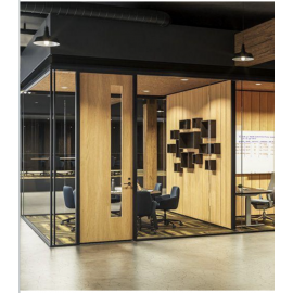 Kadalana Plywood House Glass Door image 1