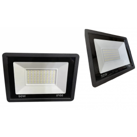 LED Flood Light  SMD High Power 50W Slim Body White/ Warm white