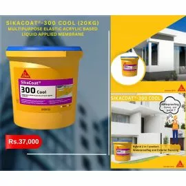 SikaCoat 300 Cool Multipurpose Elastic Acrylic Membrane