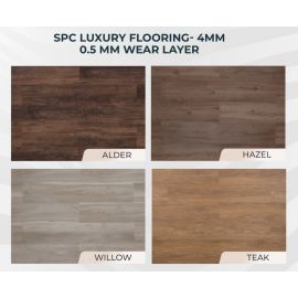 SPC Luxury Flooring Colours