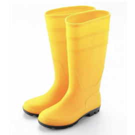 Three Star Safety Gum Boots Pair Yellow image 1