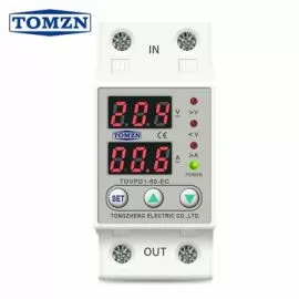TOMZN VOLTAGE PROTECTOR WITH V/A DISPLAY