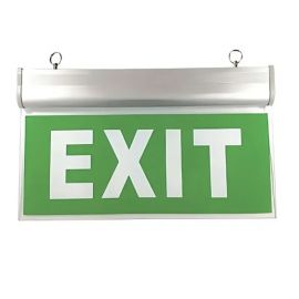 3W LED Emergency Exit Sign Light - Transparent image 1