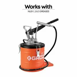 GROZ PUMP - GREASE BUCKET 06KG