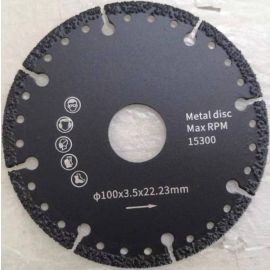 DEYI - Diamond metal cutting disc 100x22.23mm