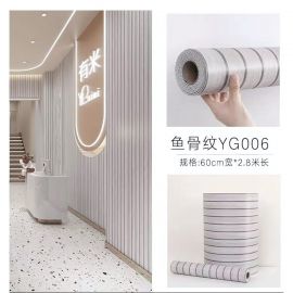 3D decor PVC + PET marble sheet wall paper image 1