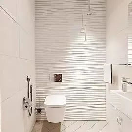 Ripple 3D PU Geometric wall panels