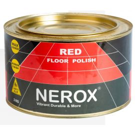Nerox Paints Floor Polish Red